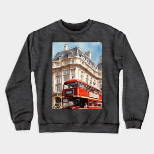 Watercolor Urban Walks -London Collection- Crewneck Sweatshirt
